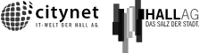 Logo Citynet und Hall AG